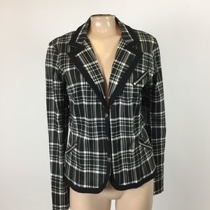 Tripp NYC Women's Plaid Blazer Jacket XL TT29